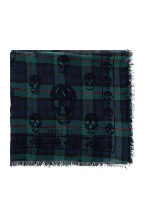 Alexander McQueen Scarf with silk finish | Men's Accessories